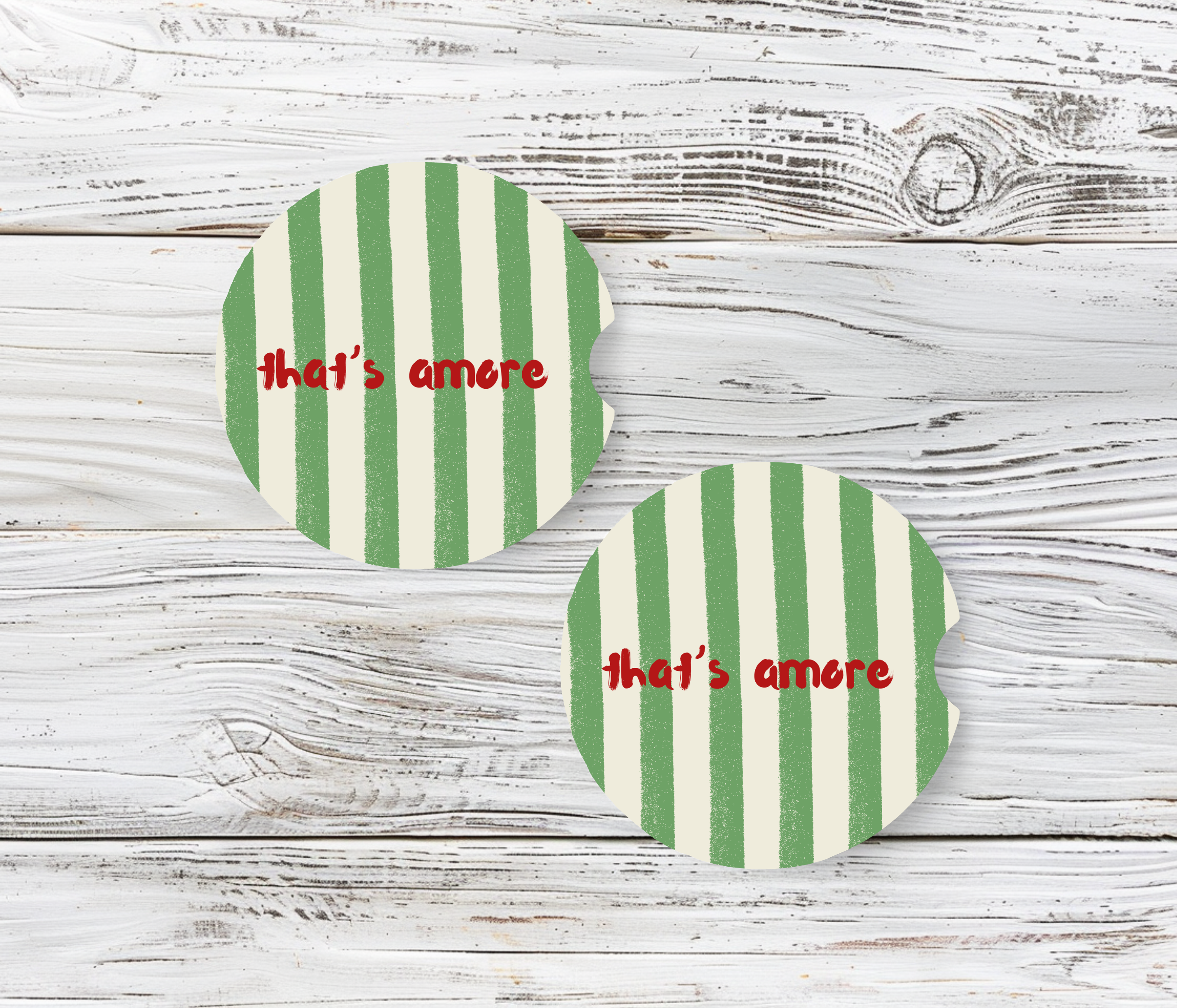 Thats Amore Car Coaster (2-Pack)