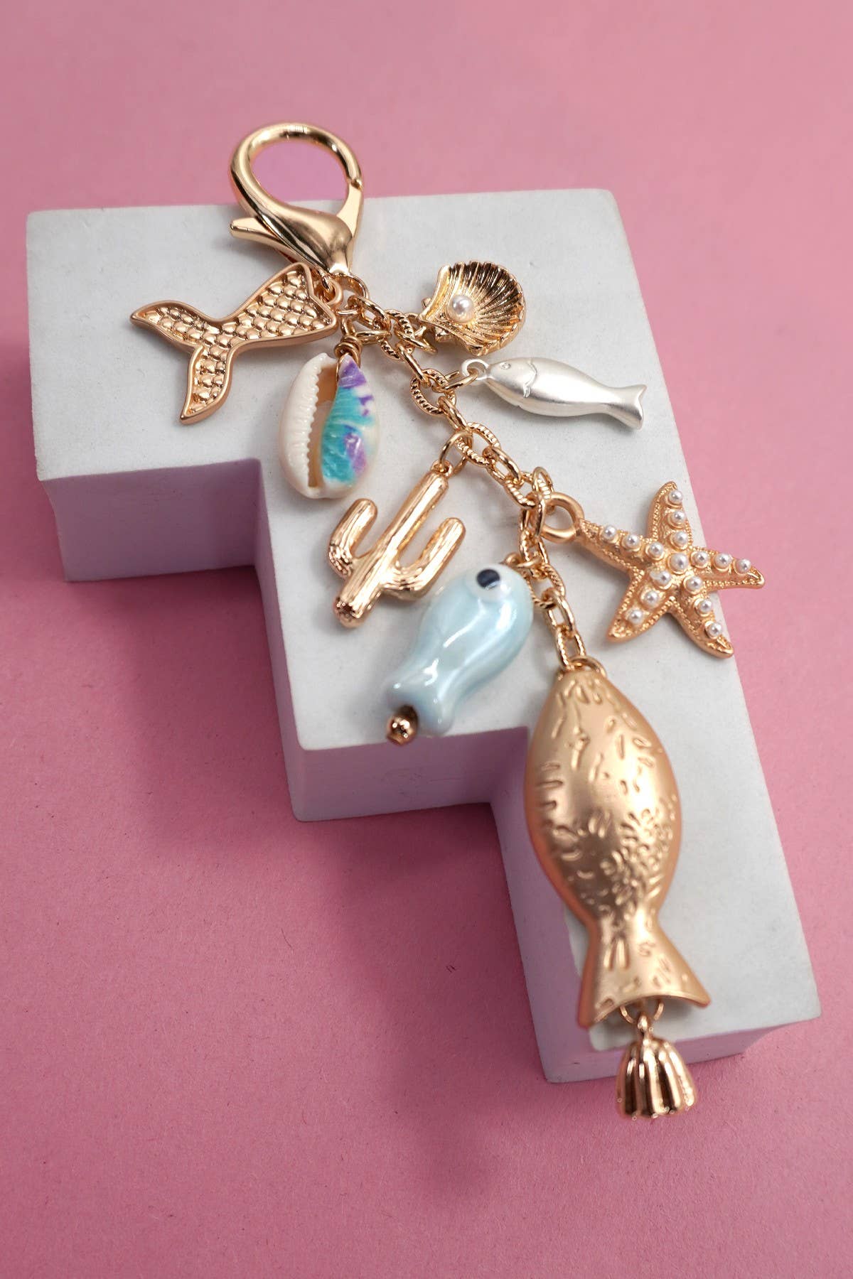 Coastal Mini Bag Charm