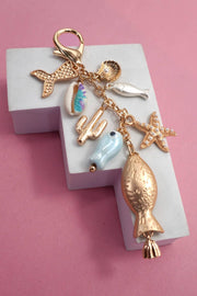 Coastal Mini Bag Charm