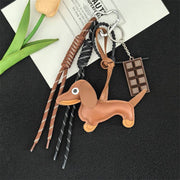 Dog Chocolate Bag Charm
