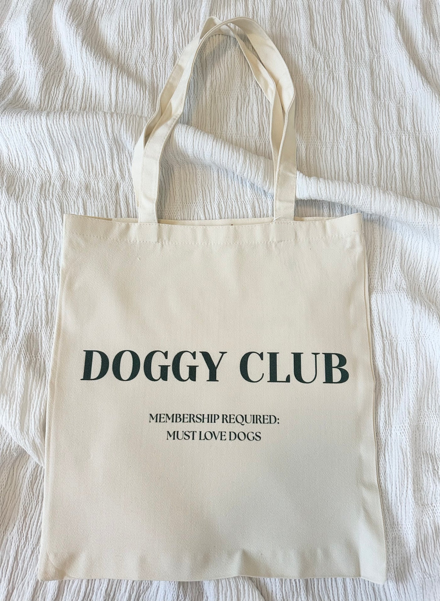 Doggy Club tote