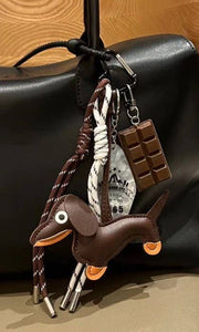 Dog Chocolate Bag Charm