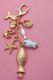 Coastal Mini Bag Charm