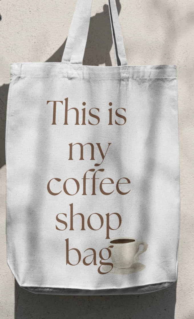 Coffee Shop Bag Tote