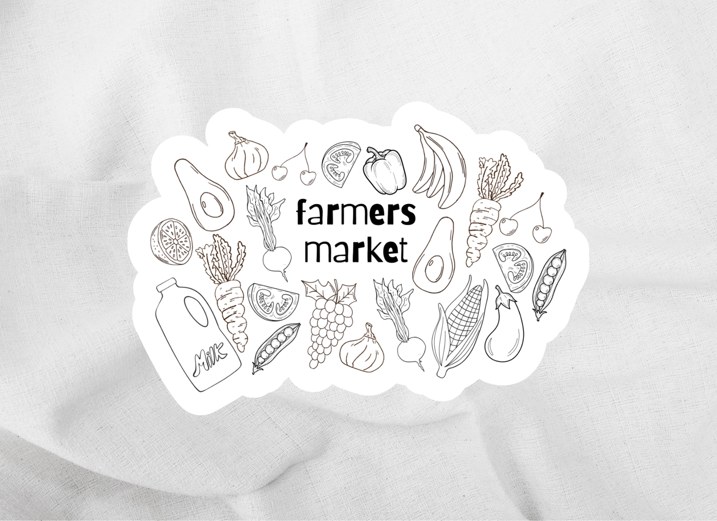 Farmers Market sticker