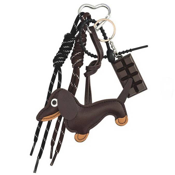 Dog Chocolate Bag Charm