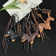 Dog Chocolate Bag Charm