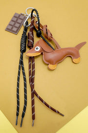 Dog Chocolate Bag Charm